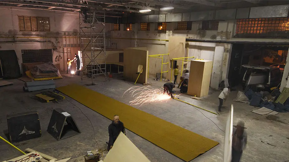 Začali jsme stavět parkourové haly