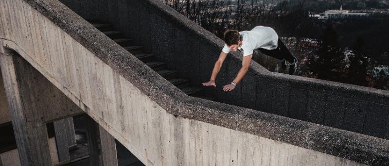 7 technik jak překonat strach v Parkouru